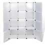 vidaXl Modularer Kleiderschrank mit 9 Fächern weiß 37x115x150 cm von vidaXL, Kleiderschränke - Ref: Foro24-240498, Preis: 56,...