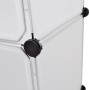 vidaXl Modular wardrobe with 9 compartments white 37x115x150 cm by vidaXL, Wardrobes - Ref: Foro24-240498, Price: 61,11 €, Di...