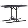 3-piece black garden dining set by vidaXL, Garden sets - Ref: Foro24-3072442, Price: 174,59 €, Discount: %