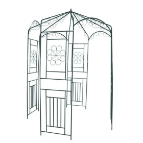 Dunkelgrüner Gartenbogen 250 cm von vidaXL, Pergolen, Bögen und Gartenspaliere - Ref: Foro24-40269, Preis: 132,64 €, Rabatt: %