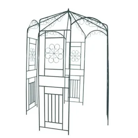 Garden arch 250 cm dark green by vidaXL, Pergolas, arches and garden trellises - Ref: Foro24-40269, Price: 127,03 €, Discount: %