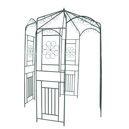 Dunkelgrüner Gartenbogen 250 cm von vidaXL, Pergolen, Bögen und Gartenspaliere - Ref: Foro24-40269, Preis: 131,77 €, Rabatt: %
