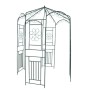 Arco de jardín 250 cm verde oscuro de vidaXL, Pérgolas, arcos y enrejados de jardín - Ref: Foro24-40269, Precio: 131,66 €
