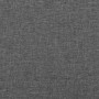 Dark gray fabric bed frame with headboard 140x190 cm by , Beds and slatted bases - Ref: Foro24-3125212, Price: 235,38 €, Disc...