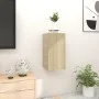 Muebles de salón de pared 2 uds roble Sonoma 30,5x30x30 cm de vidaXL, Muebles TV - Ref: Foro24-804491, Precio: 44,39 €, Descu...