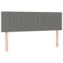 Box spring bed with dark gray fabric mattress 140x200 cm by , Beds and slatted bases - Ref: Foro24-3126406, Price: 445,67 €, ...