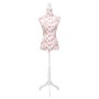 Damenbüste aus weißer Baumwolle mit Rosen von vidaXL, Galanten in der Nacht - Ref: Foro24-30030, Preis: 77,42 €, Rabatt: %