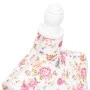 Maniquí de busto de mujer algodón blanco con rosas de vidaXL, Galanes de noche - Ref: Foro24-30030, Precio: 86,62 €, Descuent...