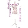 Damenbüste aus weißer Baumwolle mit Rosen von vidaXL, Galanten in der Nacht - Ref: Foro24-30030, Preis: 77,42 €, Rabatt: %