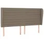 Cama box spring con colchón tela gris taupe 160x200 cm de , Camas y somieres - Ref: Foro24-3128057, Precio: 603,21 €, Descuen...