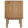 Nachttisch OTTA aus braunem und weißem Kiefernholz 45x39x57 cm von vidaXL, Nachttische - Ref: Foro24-348578, Preis: 64,88 €, ...