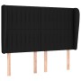 Cama box spring con colchón tela negro 140x190 cm de , Camas y somieres - Ref: Foro24-3128119, Precio: 495,77 €, Descuento: %