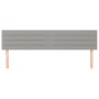 Kopfteile 2 Einheiten aus hellgrauem Stoff 80x5x78/88 cm von , Kopf- und Fußteile - Ref: Foro24-346158, Preis: 62,58 €, Rabat...