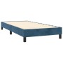 Boxspringbett mit dunkelblauer Samtmatratze 90x200 cm von , Betten und Lattenroste - Ref: Foro24-3130941, Preis: 321,42 €, Ra...