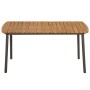 Set de muebles de comedor de jardín 5 piezas de ratán gris by vidaXL, Garden sets - Ref: Foro24-3072493, Price: 355,32 €, Dis...