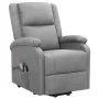 Sillón de masaje elevable tela gris claro de vidaXL, Sillones de masaje eléctricos - Ref: Foro24-329709, Precio: 379,72 €, De...