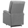 Liftable massage chair light gray fabric by vidaXL, Electric massage chairs - Ref: Foro24-329709, Price: 386,98 €, Discount: %