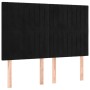 Boxspringbett mit Matratze und LED-Samt in Schwarz, 140 x 200 cm von , Betten und Lattenroste - Ref: Foro24-3136247, Preis: 4...