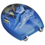 MDF WC toilet seat with dolphin cover by vidaXL, Toilet and bidet seats - Ref: Foro24-140806, Price: 41,48 €, Discount: %