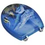 MDF WC toilet seat with dolphin cover by vidaXL, Toilet and bidet seats - Ref: Foro24-140806, Price: 40,72 €, Discount: %