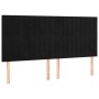 Box spring bed with black velvet mattress 180x200 cm by , Beds and slatted bases - Ref: Foro24-3137979, Price: 636,33 €, Disc...