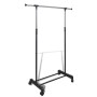 Adjustable clothes rack 4 wheels 1 bars by vidaXL, Dresser Organizers and Bar Hangers - Ref: Foro24-50259, Price: 27,07 €, Di...