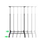 Adjustable clothes rack 4 wheels 1 bars by vidaXL, Dresser Organizers and Bar Hangers - Ref: Foro24-50259, Price: 27,07 €, Di...