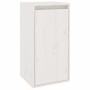 Muebles para TV 6 piezas madera maciza de pino blanco