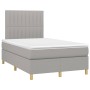 Boxspringbett mit hellgrauer Stoffmatratze 120x200 cm von , Betten und Lattenroste - Ref: Foro24-3142481, Preis: 401,65 €, Ra...