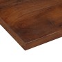 Tablero mesa rectangular madera maciza reciclada 80x30x2,5 cm