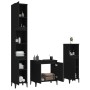 3-teiliges Badezimmermöbelset aus schwarzem Sperrholz von , Badezimmermöbel - Ref: Foro24-3185590, Preis: 196,21 €, Rabatt: %