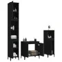 Juego de muebles de baño 3 pzas madera contrachapada negro de , Muebles de baño - Ref: Foro24-3185590, Precio: 189,64 €, Desc...
