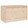 Muebles para TV 5 piezas madera maciza de pino