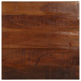 Tablero de mesa cuadrado madera maciza reciclada 40x40x2,5 cm