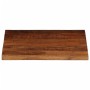 Tablero de mesa cuadrado madera maciza reciclada 40x40x2,5 cm