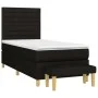 Box spring bed with black fabric mattress 80x200 cm by , Beds and slatted bases - Ref: Foro24-3137191, Price: 320,57 €, Disco...