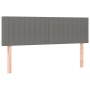 Cama box spring con colchón tela gris oscuro 140x200 cm de , Camas y somieres - Ref: Foro24-3140218, Precio: 444,03 €, Descue...