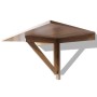 Mesa plegable de pared color roble 100x60 cm by , Folding tables - Ref: Foro24-243053, Price: 68,70 €, Discount: %