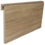 Mesa plegable de pared color roble 100x60 cm by , Folding tables - Ref: Foro24-243053, Price: 68,59 €, Discount: %