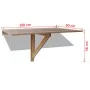 Mesa plegable de pared color roble 100x60 cm by , Folding tables - Ref: Foro24-243053, Price: 68,59 €, Discount: %