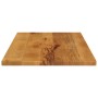 Tablero de mesa rectangular madera maciza mango 70x60x2,5 cm