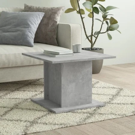 Betongrauer Couchtisch aus Spanplatte, 55,5 x 55,5 x 40 cm von , Couchtisch - Ref: Foro24-810320, Preis: 39,62 €, Rabatt: %