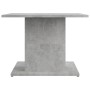 Mesa de centro de aglomerado gris hormigón 55,5x55,5x40 cm de , Mesas de centro - Ref: Foro24-810320, Precio: 40,83 €