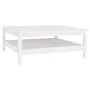 Couchtisch aus massivem weißem Kiefernholz, 100 x 100 x 40 cm von , Couchtisch - Ref: Foro24-814295, Preis: 168,83 €, Rabatt: %