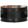 Mesa de centro madera maciza reciclada negra 68x68x36 cm by , Coffee table - Ref: Foro24-321934, Price: 186,97 €, Discount: %