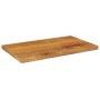 Tablero de mesa rectangular madera maciza mango 60x40x3,8 cm