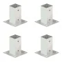 Anker für Pfosten 4 Einheiten verzinktes Metall 71 mm von , Zaunpfosten - Ref: Foro24-145447, Preis: 26,78 €, Rabatt: %