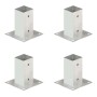 Anker für Pfosten 4 Einheiten verzinktes Metall 71 mm von , Zaunpfosten - Ref: Foro24-145447, Preis: 25,41 €, Rabatt: %