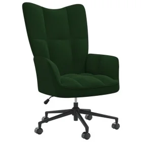 Dunkelgrüner Samt-Entspannungssessel von , Sessel - Ref: Foro24-328174, Preis: 137,86 €, Rabatt: %