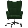 Dark Green Velvet Relaxation Chair by , Armchairs - Ref: Foro24-328174, Price: 139,54 €, Discount: %